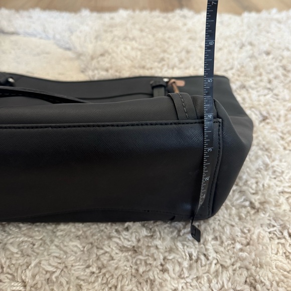 Coach Black Leather Tote Bag - Picture 8 of 10